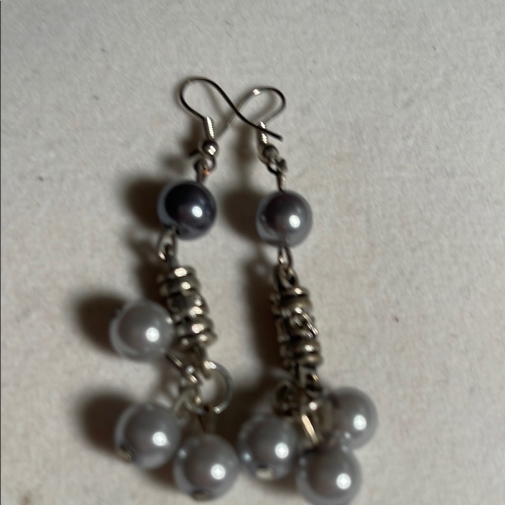 Elegant Silver Dangle Earrings